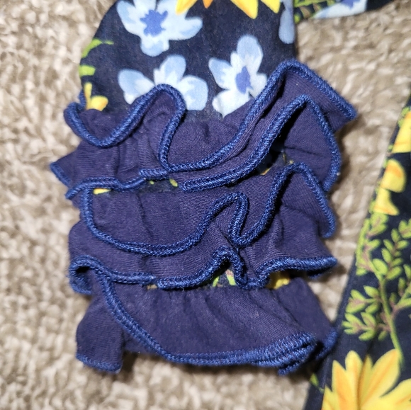 Sunflower Ruffle Romper - Picture 3 of 5